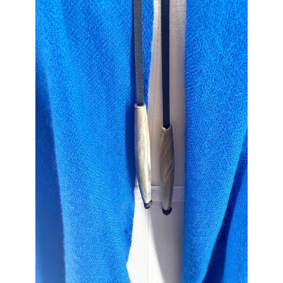 ANNA IRION Cashmere fur capelet Cape in Blue O/S - Picture 4 of 10